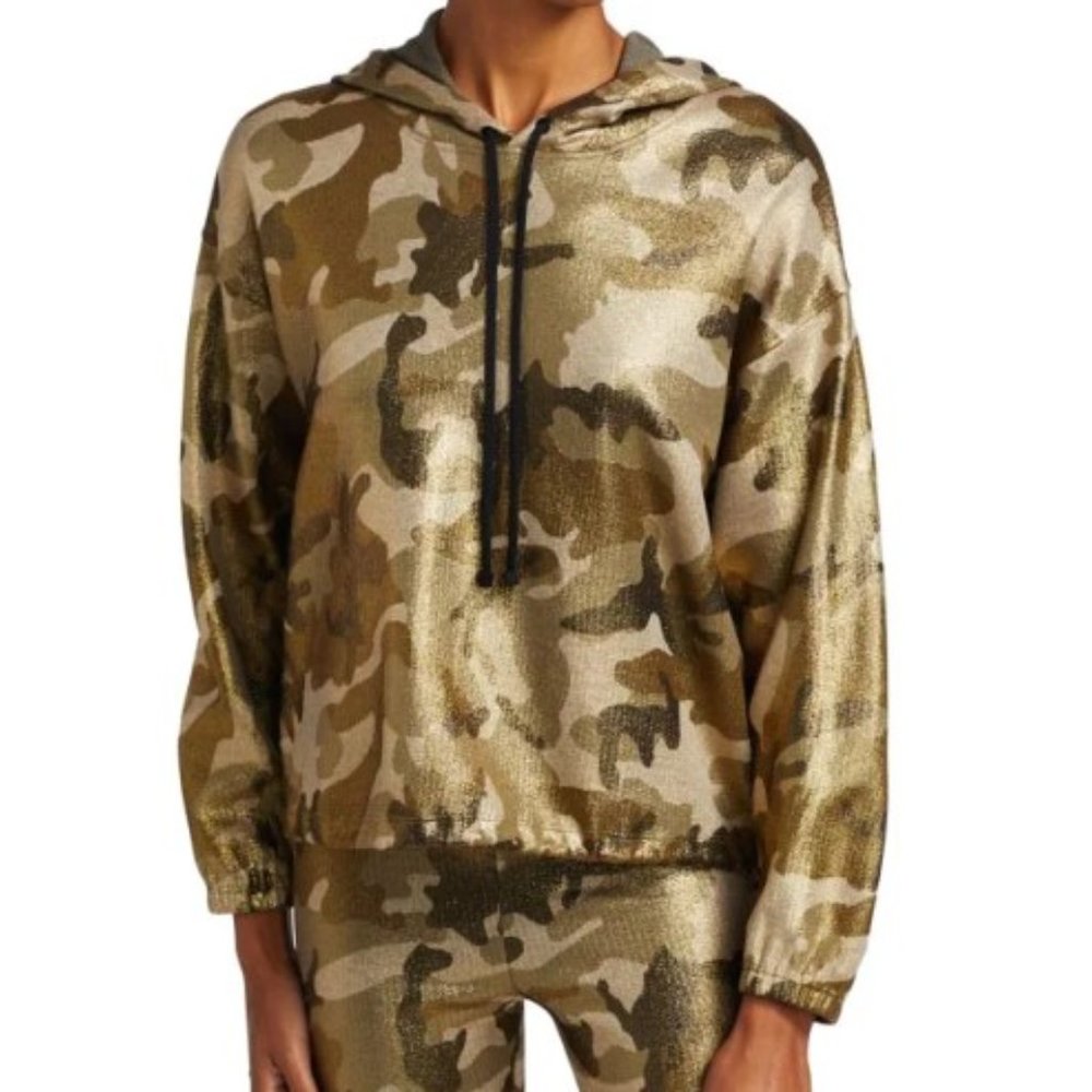 Koral Metallic Camo Pullover Hoodie 🍁